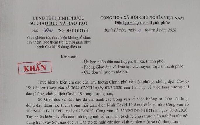 Vũng Tàu vừa đưa ra công văn lấy ý kiến học thêm đã vội hủy ngay ảnh 2