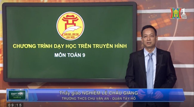 Dạy học qua truyền hình nên thống nhất cả nước