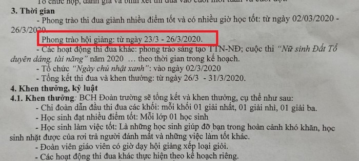 Khi học sinh đi học lại sau dịch, nên tạm dừng dự giờ tập thể ảnh 2