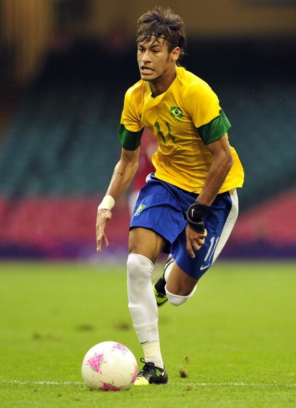 Neymar đang thi đấu rất hay ở Olympic London 2012