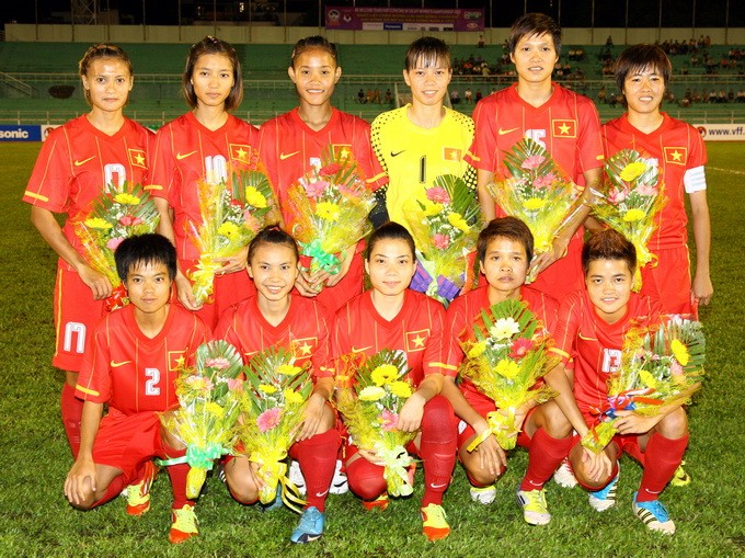 ĐT nữ Việt Nam có cơ hội lớn tham dự World Cup 2015.