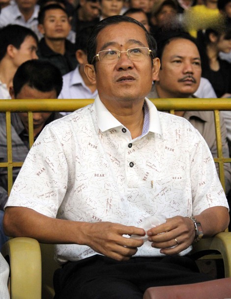 Ông Nguyễn Minh Sơn tiếp tục giữ vai trò Chủ tịch HĐQT Công ty cổ phần bóng đá B.Bình Dương. Ảnh V.S.I