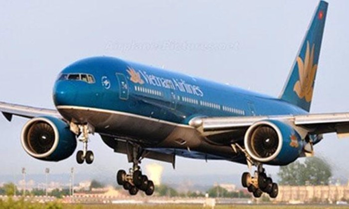 Một phi cơ của Vietnam Airlines. Ảnh minh họa: Asia News Network.