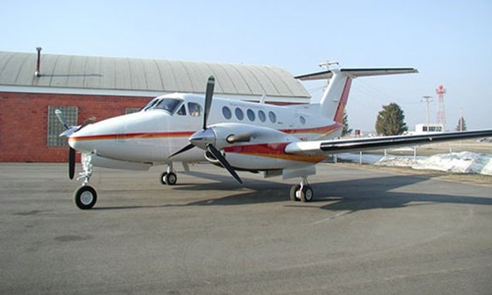 Máy bay Beech Craft KingAir B200 (Ảnh Vnexpress)