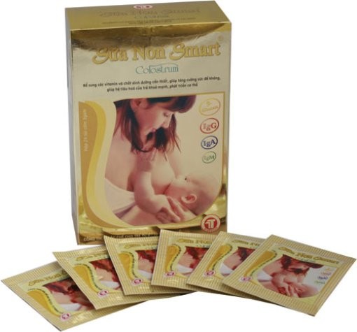 Sản phẩm Cốm sữa non Smart Colostrum từng bị thu hồi năm 2011 do không đảm bảo chất lượng an toàn thực phẩm (Ảnh nguồn Sức khỏe đời sống)