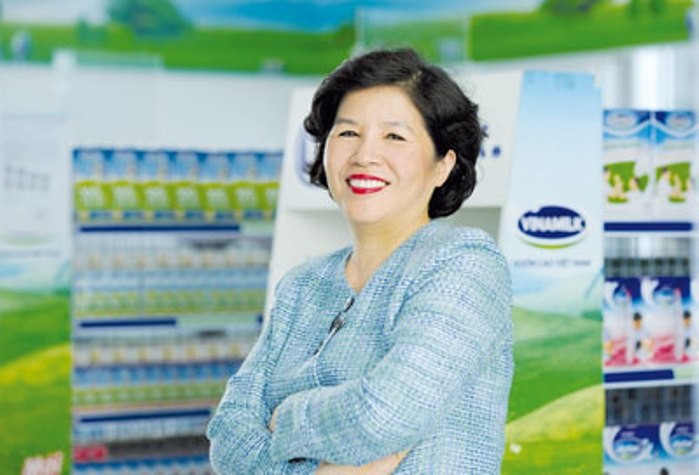 Bà Mai Kiều Liên (ảnh) - Chủ tịch Hội đồng Quản trị kiêm Tổng Giám đốc Công ty Cổ phần Sữa Việt Nam (Vinamilk)