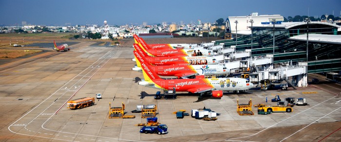 Đội tàu bay hiện đại của Vietjet đều mang hình ảnh nhân vật hoạt hình ngộ nghĩnh thú vị (ảnh nguồn Vietjet)