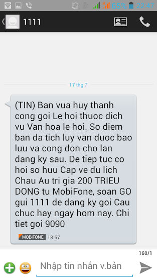 Phải rất nhiều lần gọi điện gay gắt thậm chí dọa sẽ kiện, ông N với được MobiFone hủy dịch vụ.