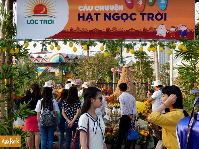 Tâm điểm là Lễ hội Hạt ngọc trời tại Asia Park.