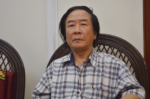 TS.Nguyễn Xuân Thủy – nguyên Giám đốc nhà xuất bản Giao thông, người có nhiều năm nghiên cứu giao thông đô thị - ảnh Hoàng Lực.