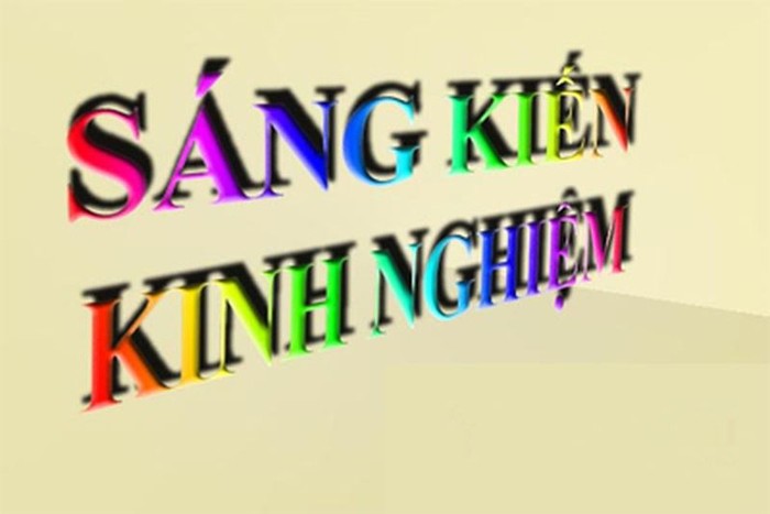 Nếu Dự thảo về Hội thi giáo viên dạy giỏi được thông qua, giáo viên sẽ thoát cảnh viết Sáng kiến kinh nghiệm (Ảnh minh họa: thpt-phanthuctruc-nghean.edu.vn).