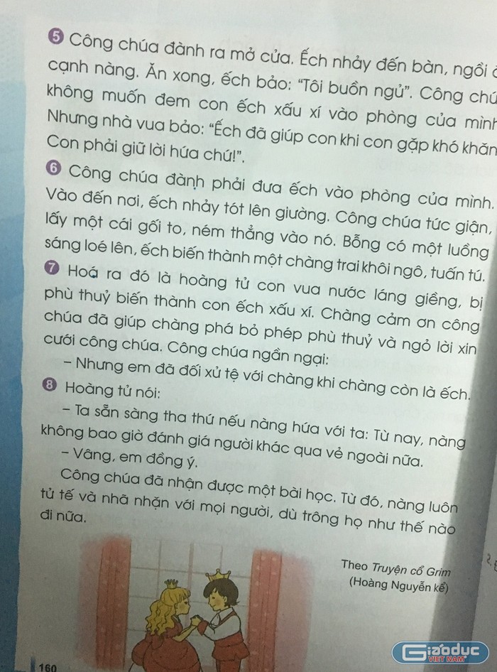 Cuối năm, học sinh đã phải đọc văn bản khá dài thế này (Ảnh: Phan Tuyết)