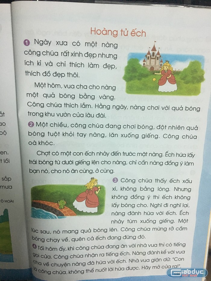 Nếu sách giáo khoa hiện hành, cuối năm học sinh chỉ phải đọc một văn bản khoảng hơn 50 chữ thì sách giáo khoa chương trình mới học sinh phải đọc gấp năm lần như thế.