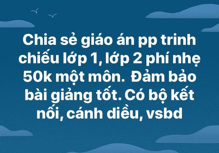 Ảnh chụp màn hình trên facebook.