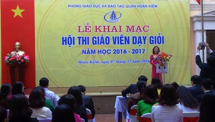 Hội thi giáo viên dạy giỏi sẽ dần đi vào thực chất (Ảnh chỉ mang tính chất minh họa, nguồn: Hanoi.edu.vn)