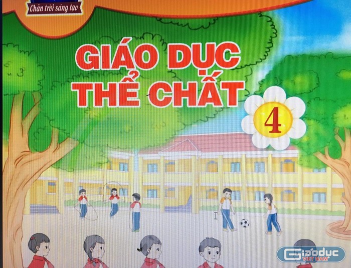 Sách giáo khoa môn Giáo dục thể chất theo chương trình mới (Ảnh tác giả)