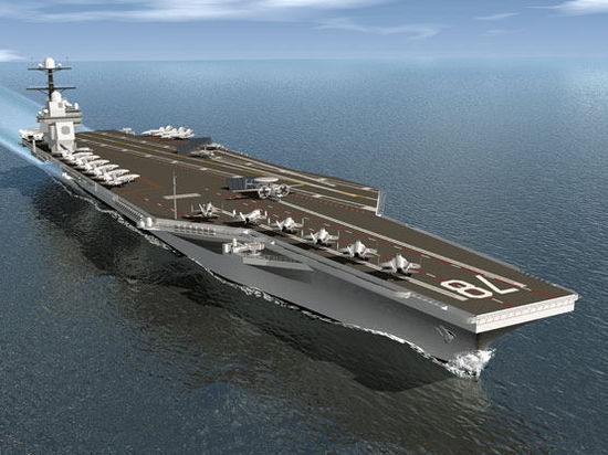 Mô hình tàu sân bay CVN-78 Gerald. R. Ford của Hải quân Mỹ