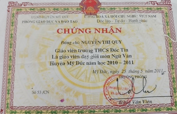 Nhiều giáo viên hợp đồng có đóng góp không thua kém gì so với giáo viên biên chế (Ảnh: Vũ Ninh)