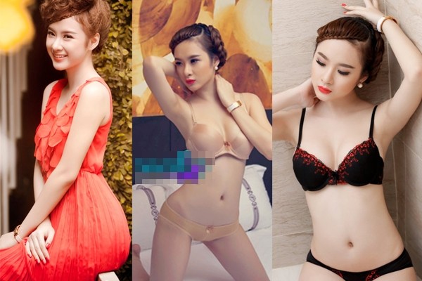 Từ một cô bé trong sáng, Angela Phương Trinh đã lột xác, trở thành một cô gái sexy