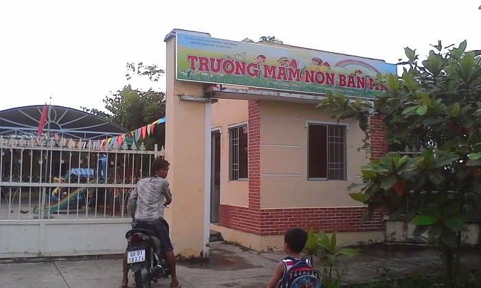 Trường mầm non Ban Mai (Ảnh: Trúc Linh)