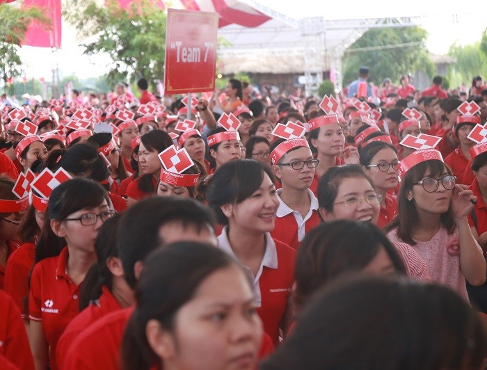 Các hoạt động văn hóa doanh nghiệp của Techcombank rất đa dạng