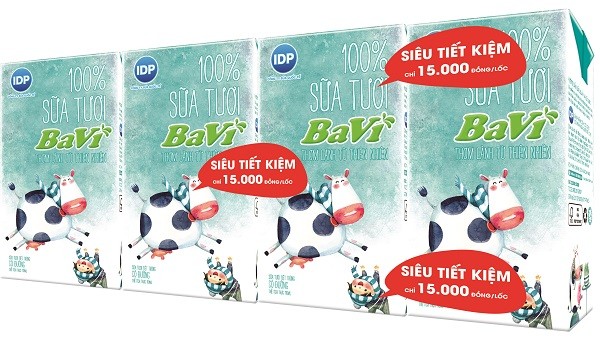 100% sữa tươi Ba Vì mang đến cho người tiêu dùng nguồn sữa nguyên chất, chính gốc, đảm bảo chất lượng, thơm lành vị ngon độc đáo của sữa tươi Ba Vì trứ danh.