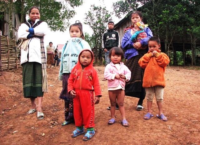 Do địa hình vùng cao nên thời tiết ở xã Thượng Trạch lạnh hơn nhiều so với đồng bằng (Ảnh: Thủy Phan)