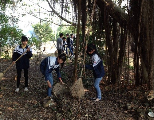 Thật sự, giáo dục lao động là kênh quan sát cực kì hữu ích và chuẩn xác. (Ảnh: Đinh Thúy Hằng)