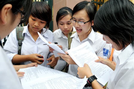 Hơn 16.000 thí sinh Hà Nội chỉ đăng ký xét tốt nghiệp (Ảnh minh họa trên giaoduc.net.vn)