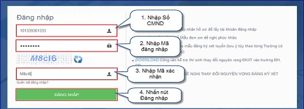 Thí sinh đăng ký xét tuyển trực tuyến nguyện vọng 1 từ ngày 1 - 11/8