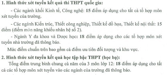 Đại học Kinh doanh và Công nghệ rút tin 18 điểm trúng tuyển ngành Y đa khoa ảnh 1