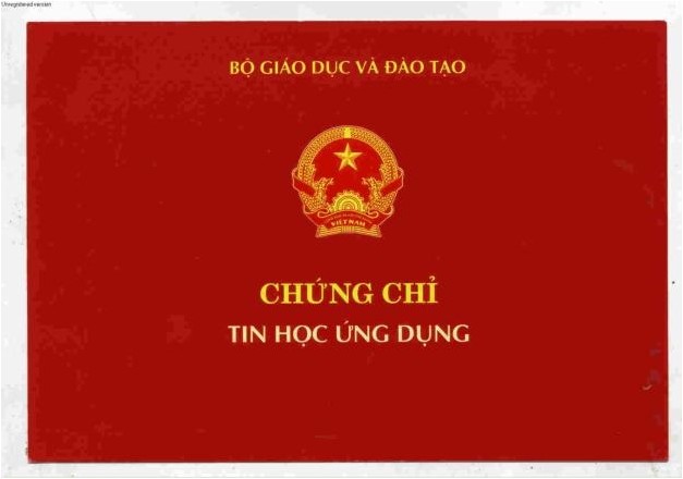 Bộ Giáo dục dừng cấp phôi chứng chỉ tin học ứng dụng A,B,C từ 15/12/2016 (Ảnh: Cổng thông tin điện tử tỉnh Bắc Ninh)