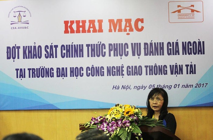 Kiểm định chất lượng giáo dục tại Đại học Công nghệ Giao thông vận tải  ảnh 1