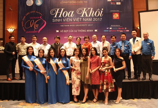Phát động cuộc thi Hoa khôi Sinh Viên Việt Nam 2017 ảnh 1