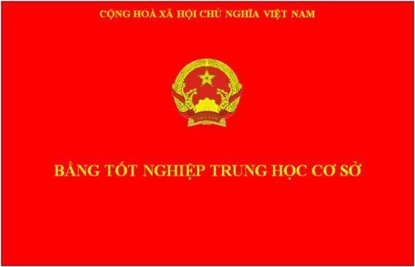 Bằng tốt nghiệp Trung học cơ sở do trưởng phòng Giáo dục và Đào tạo cấp (Ảnh minh họa trên Giáo dục thời đại)