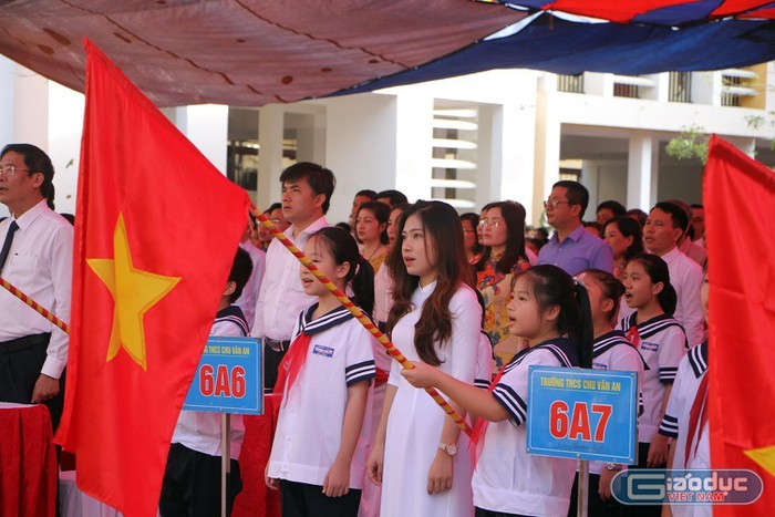 Năm học 2020-2021, học sinh mầm non, phổ thông, giáo dục thường xuyên khai giảng ngày 5/9 (ảnh minh họa: Lã Tiến)