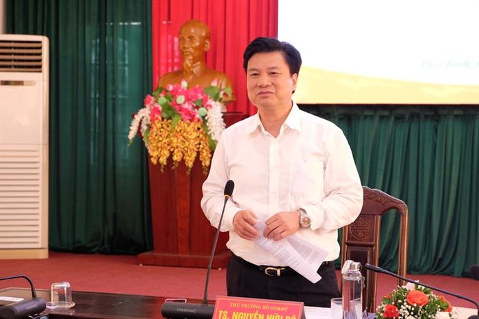 Thứ trưởng Nguyễn Hứu Độ (ảnh: moet.gov.vn)