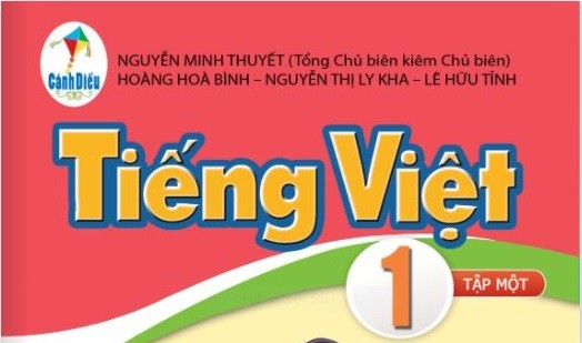 Sách giáo khoa môn Tiếng Việt lớp 1 ở bộ sách Cánh Diều