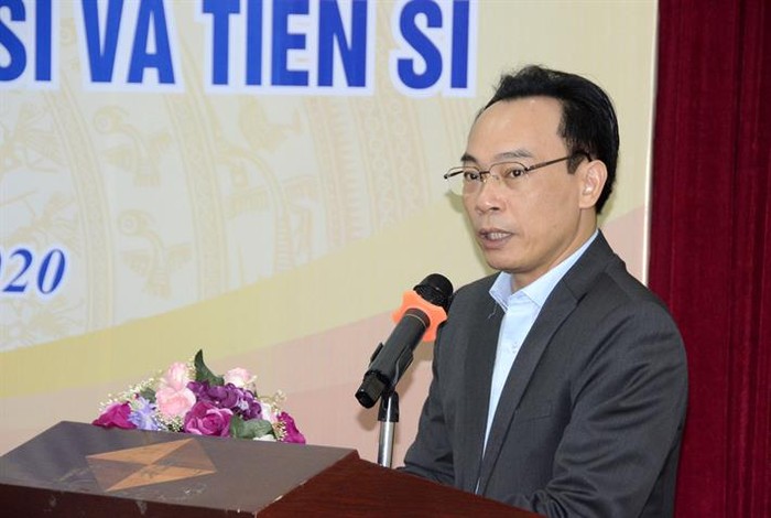 Thứ trưởng Hoàng Minh Sơn phát biểu tại Tọa đàm (ảnh: moet.gov.vn)