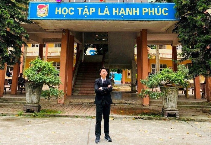 Em Trần Dương Chính học sinh Trường Trung học phổ thông chuyên Hùng Vương, Phú Thọ.