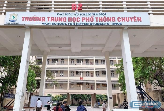 Trường Trung học phổ thông Chuyên Đại học Sư phạm (ảnh: T.L)