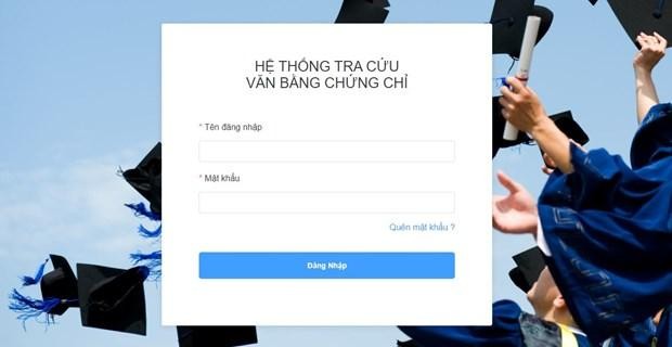 Người học có thể tra cứu thông tin văn bằng, chứng chỉ trên hệ thống của Bộ Giáo dục và Đào tạo. (ảnh: nguồn Báo Hà Nội mới)