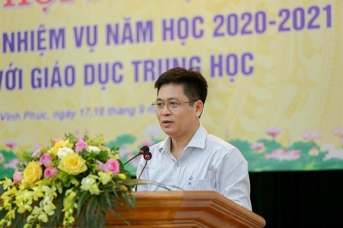 Vụ trưởng Vụ Giáo dục Trung học Nguyễn Xuân Thành (ảnh: moet.gov.vn)