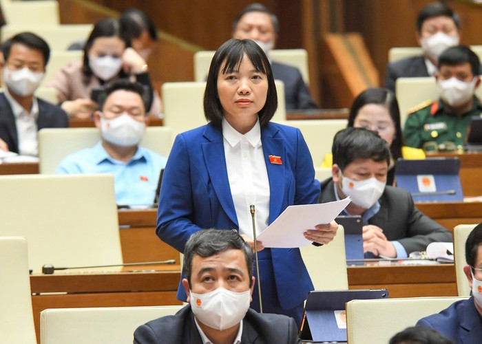 Tiến sĩ Nguyễn Thị Việt Nga – Phó trưởng đoàn Đại biểu Quốc hội tỉnh Hải Dương (ảnh: Như Ý)