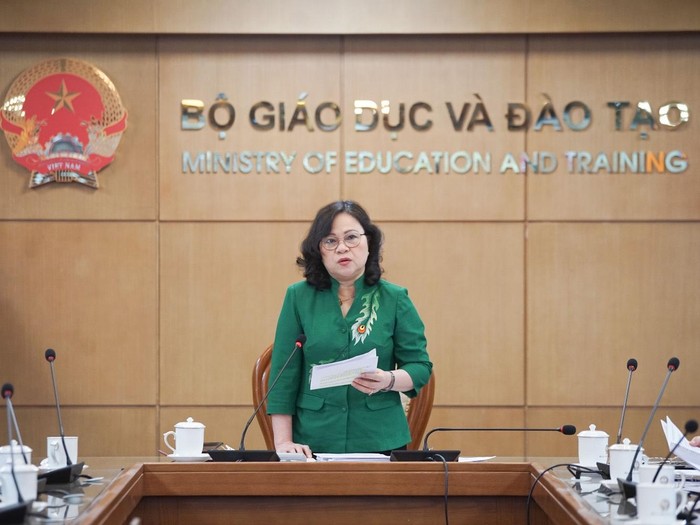 Thứ trưởng Bộ Giáo dục và Đào tạo Ngô Thị Minh.