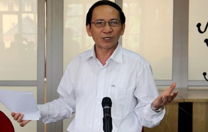 Giáo sư Đỗ Thanh Bình - nguyên Trưởng khoa Lịch sử, Trường Đại học Sư phạm Hà Nội (ảnh: Xuân Trung)