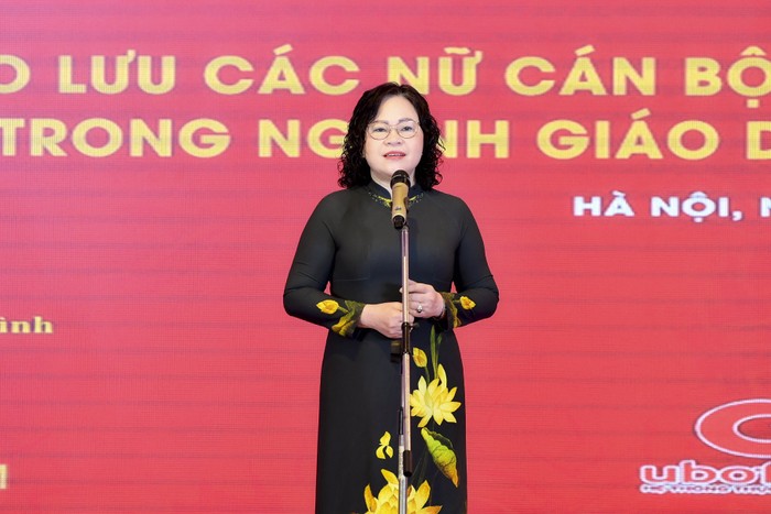 Thứ trưởng Ngô Thị Minh - Trưởng Ban vì sự tiến bộ của phụ nữ của Bộ Giáo dục và Đào tạo