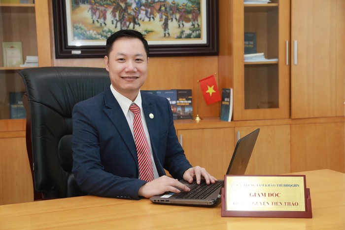 Giáo sư Nguyễn Tiến Thảo – Giám đốc Trung tâm Khảo thí Đại học Quốc gia Hà Nội (ảnh: VNU)