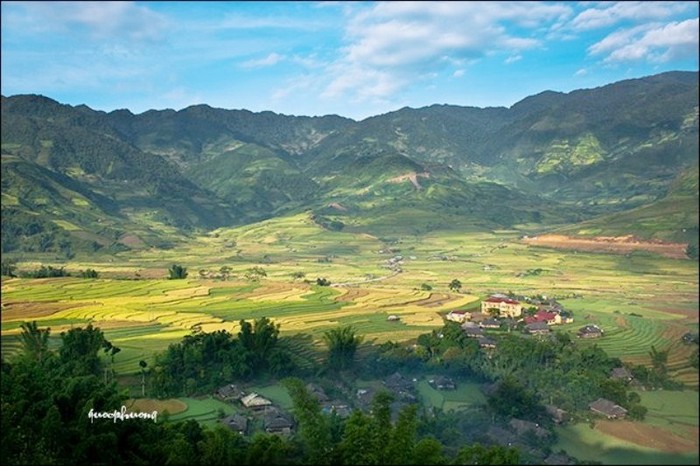 Làng quê thanh bình...