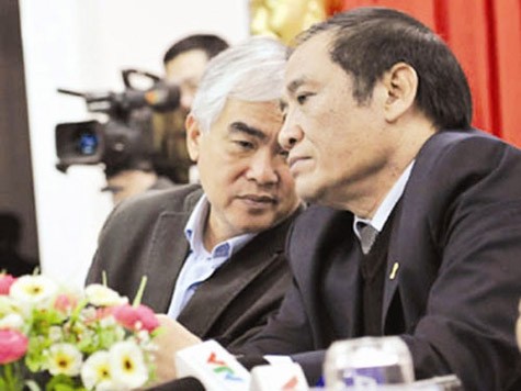 Chủ tịch Nguyễn Trọng Hỷ khẳng định sẽ không hoãn V-League. Ảnh: V.S.I